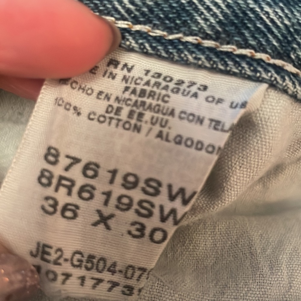Perfectly worn Rustler jeans - Picture 4 of 4